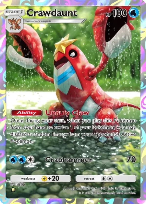 Crawdaunt card front
