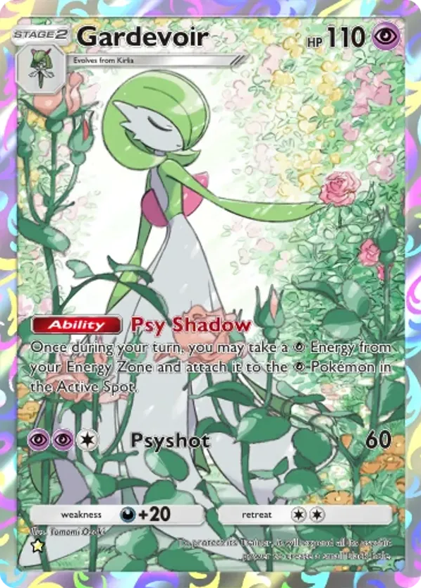 Gardevoir card front