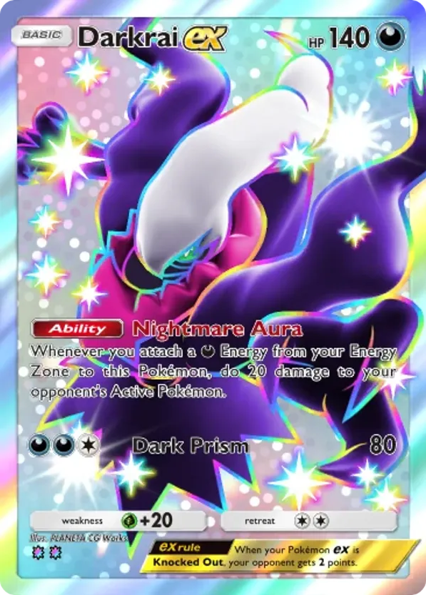 Darkrai ex card front