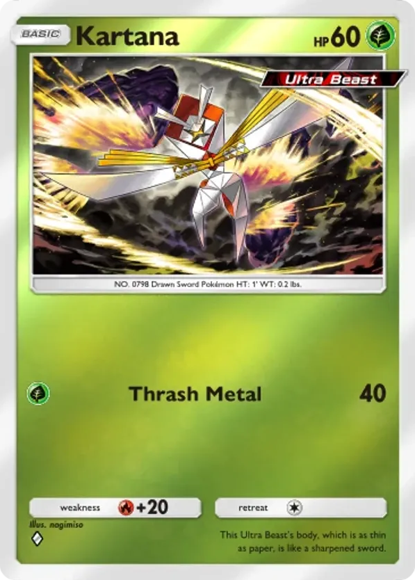 Kartana card front