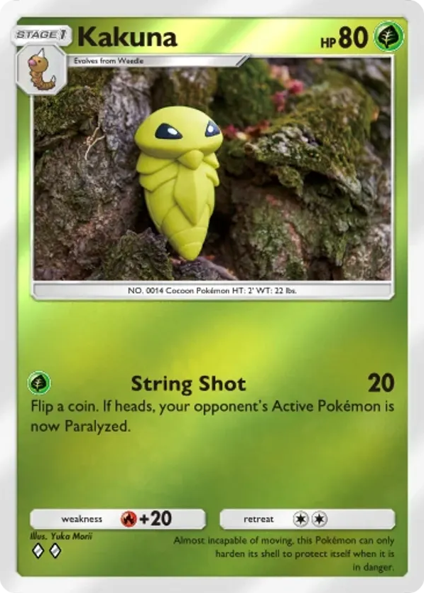 Kakuna card front
