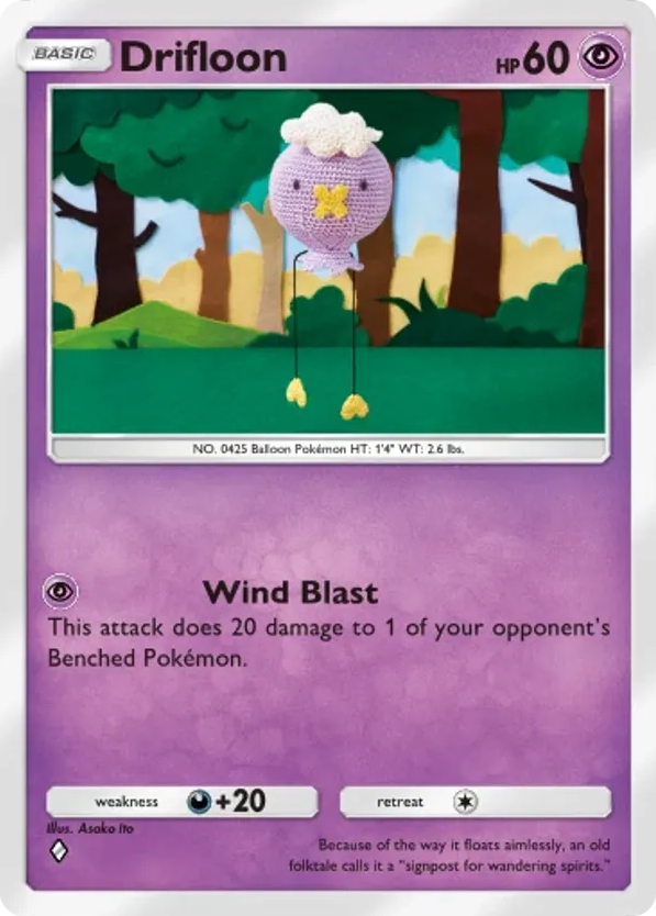 Drifloon card front