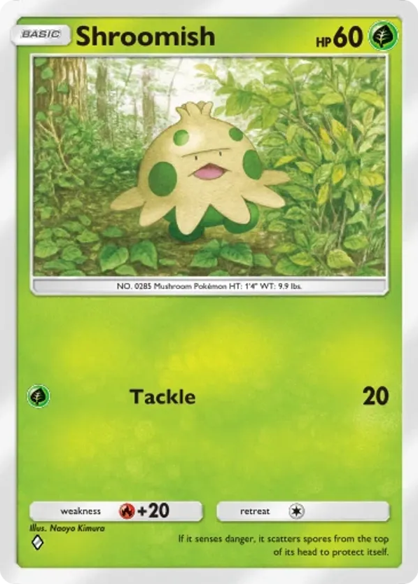 Shroomish card front
