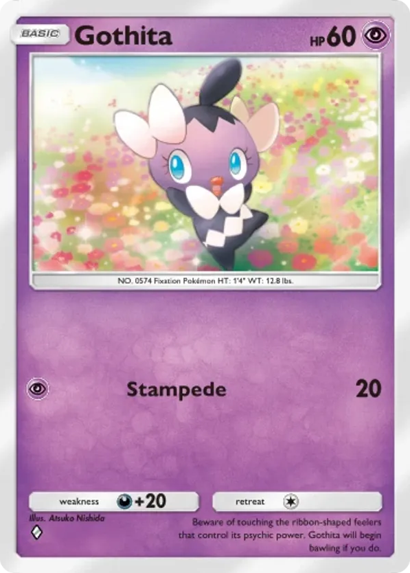 Gothita card front