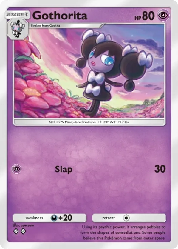 Gothorita card front