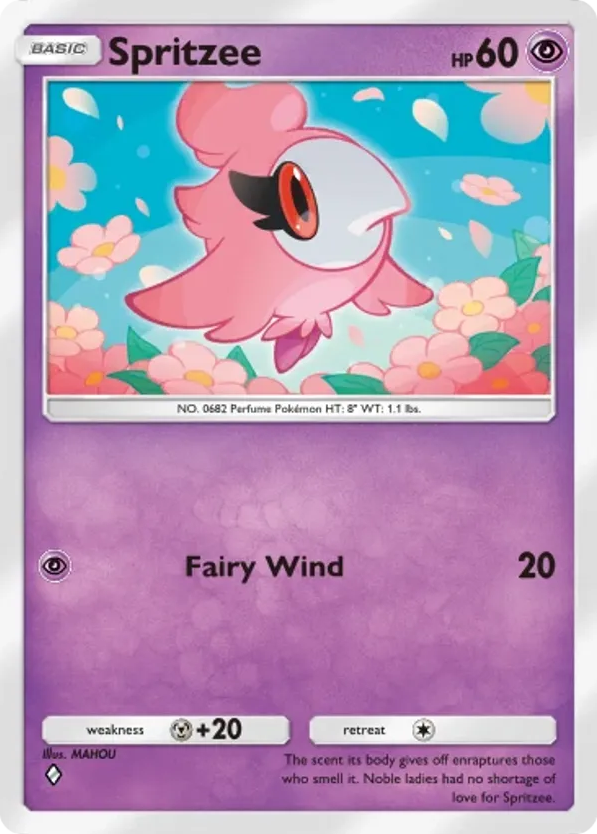 Spritzee card front