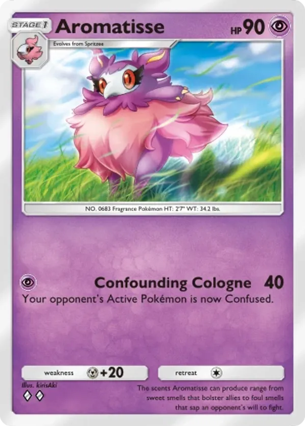 Aromatisse card front