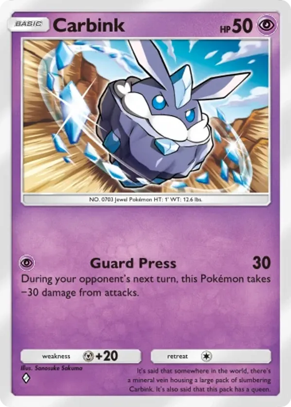 Carbink card front
