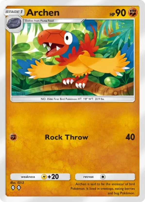 Archen card front