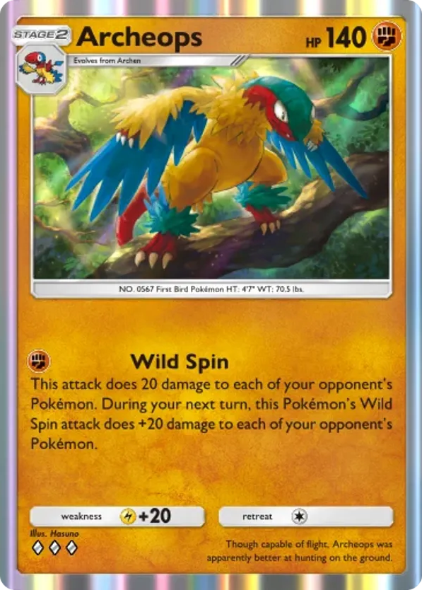 Archeops card front