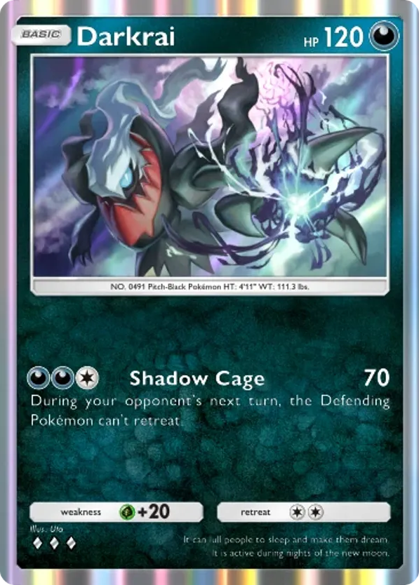 Darkrai card front