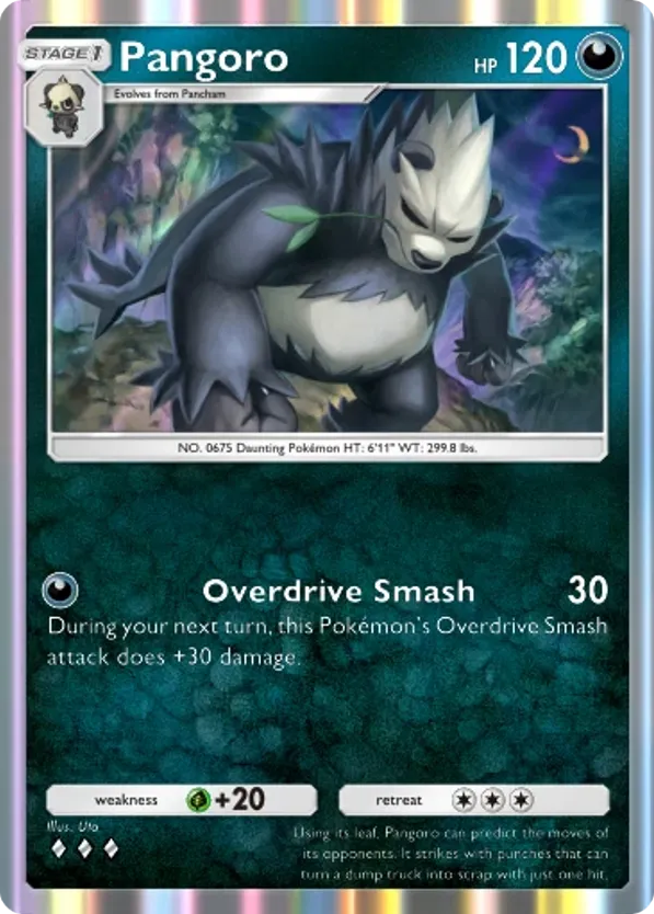 Pangoro card front