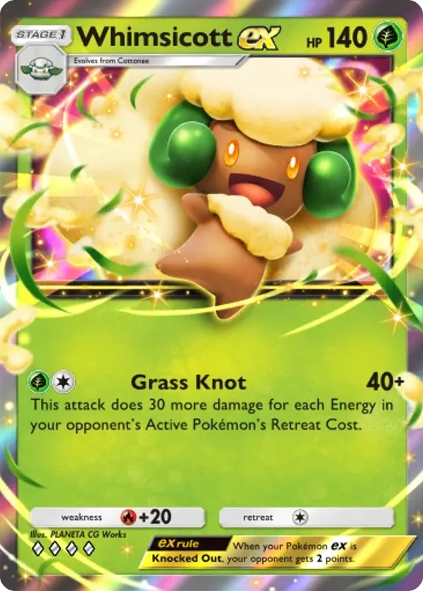 Whimsicott ex card front