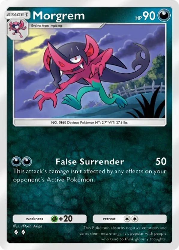Morgrem card front