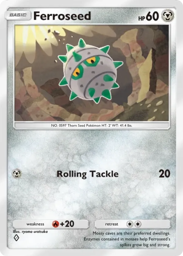 Ferroseed card front