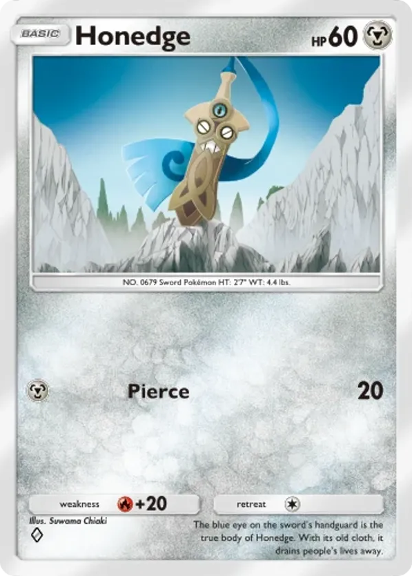 Honedge card front