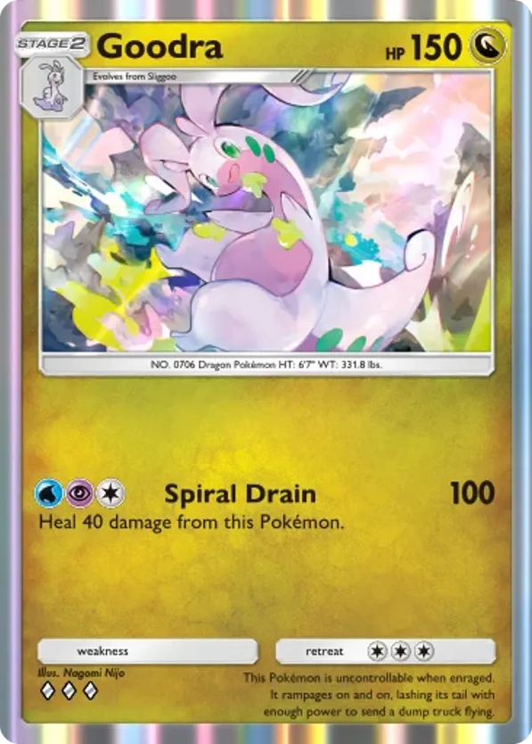 Goodra card front
