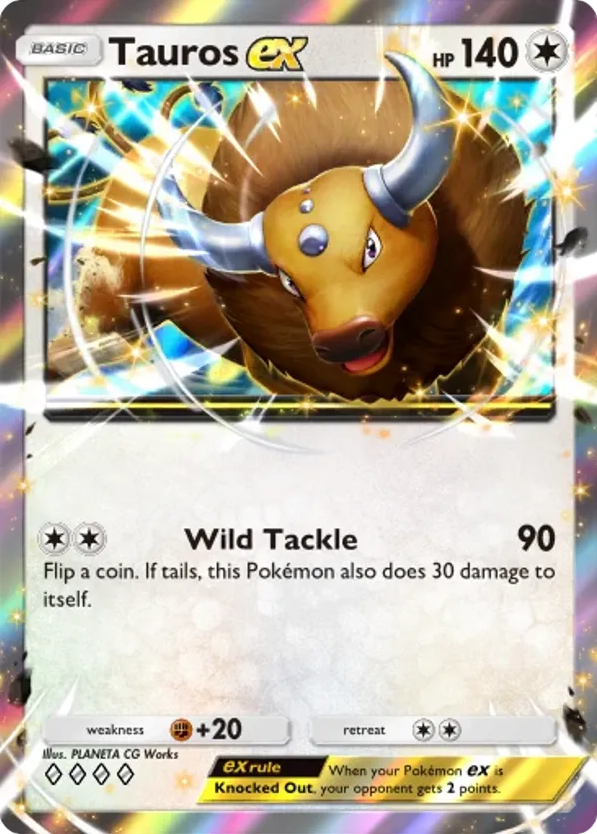 Tauros ex card front