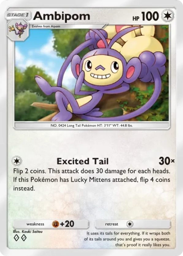 Ambipom card front