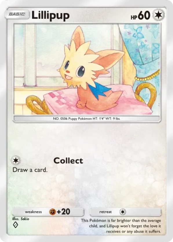 Lillipup card front