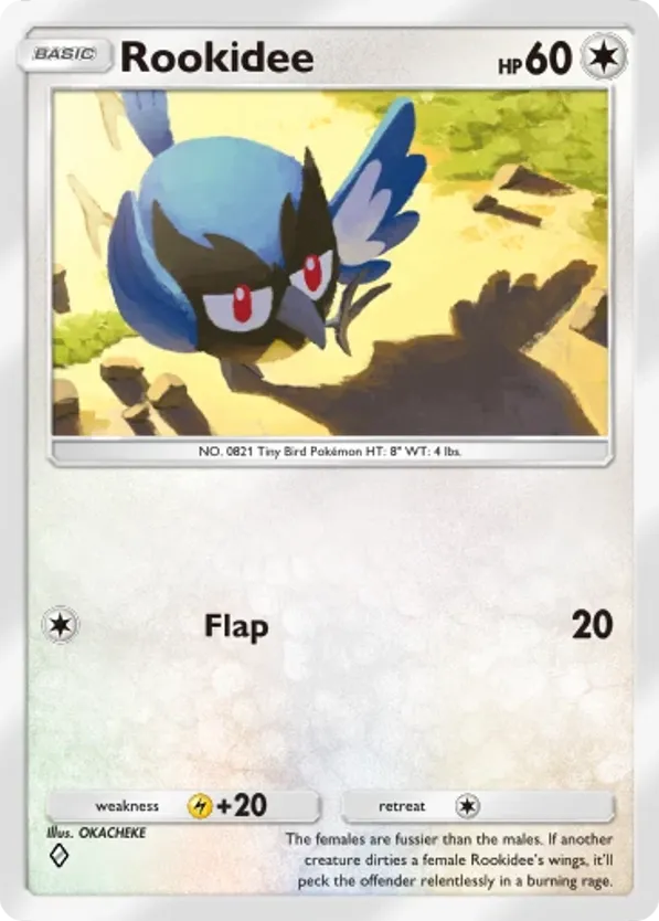 Rookidee card front