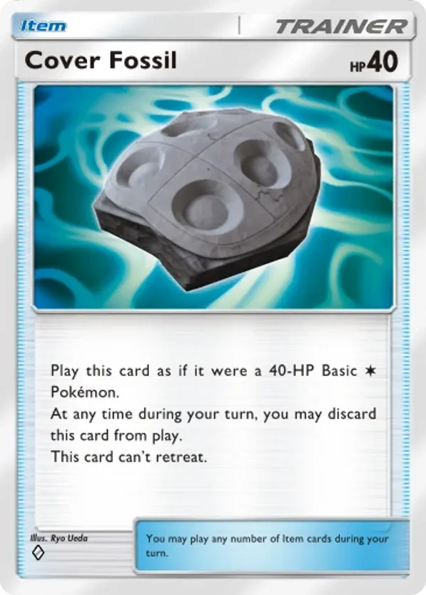 Cover Fossil card front