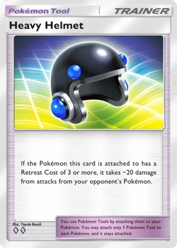 Heavy Helmet card front