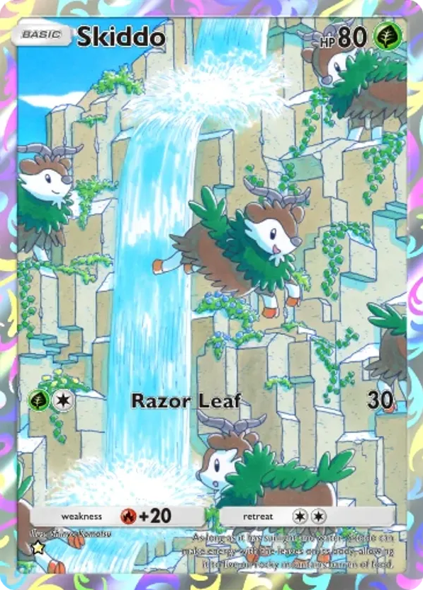 Skiddo card front