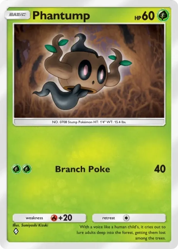Phantump card front