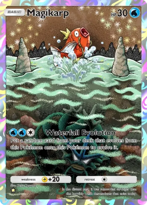 Magikarp card front