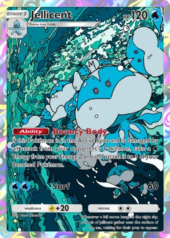 Jellicent card front