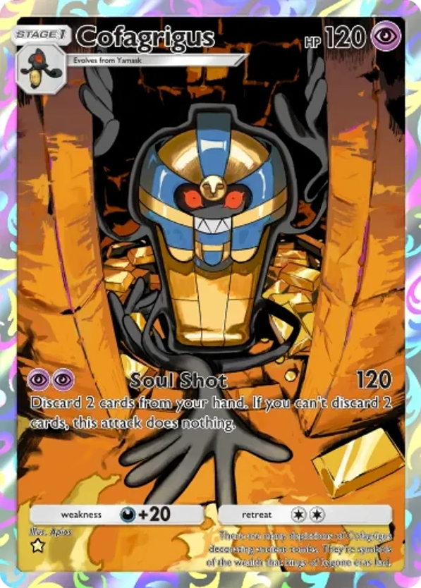 Cofagrigus card front