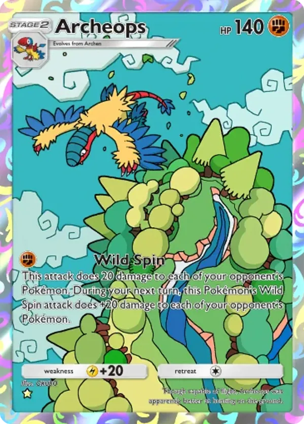 Archeops card front