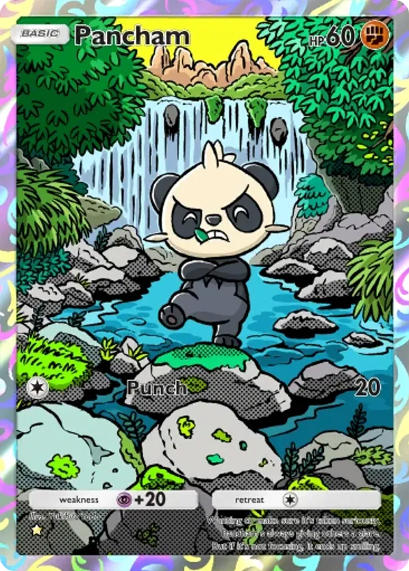 Pancham card front