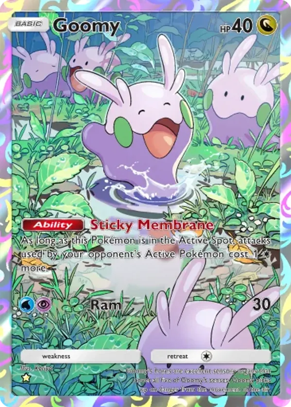 Goomy card front