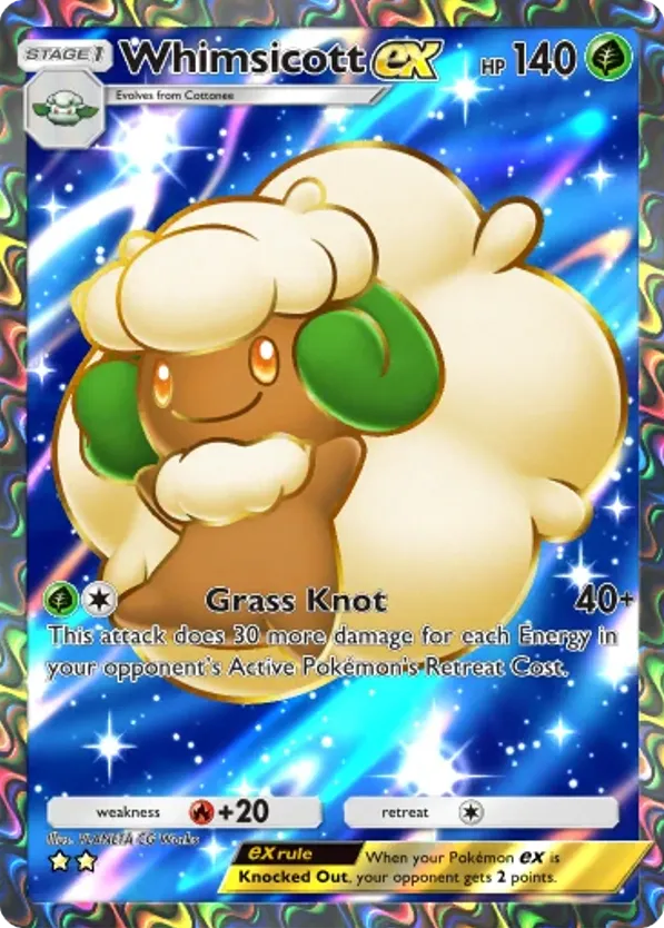 Whimsicott ex card front