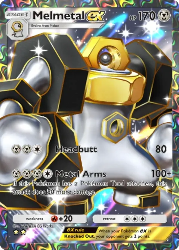 Melmetal ex card front