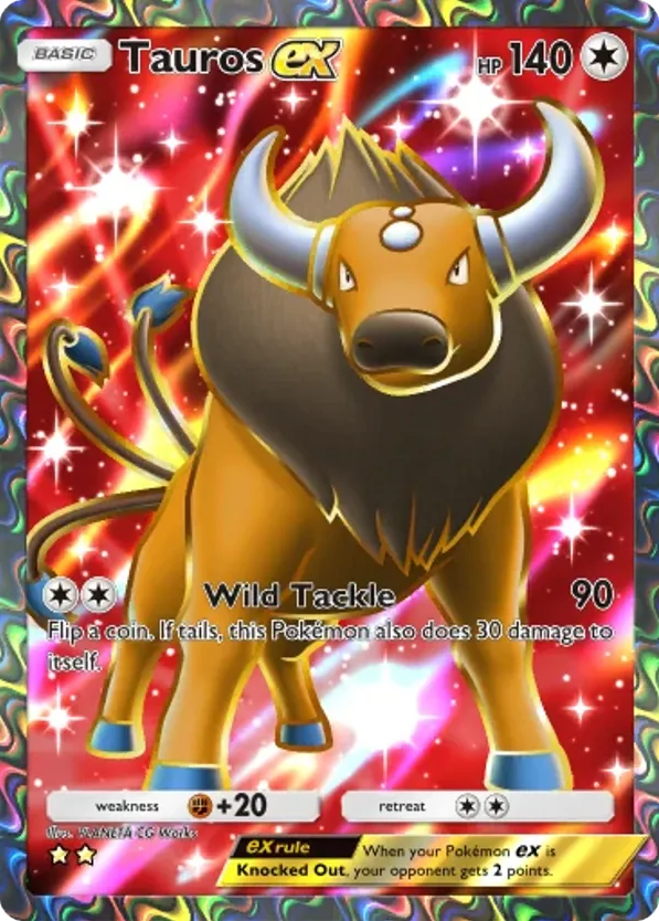 Tauros ex card front