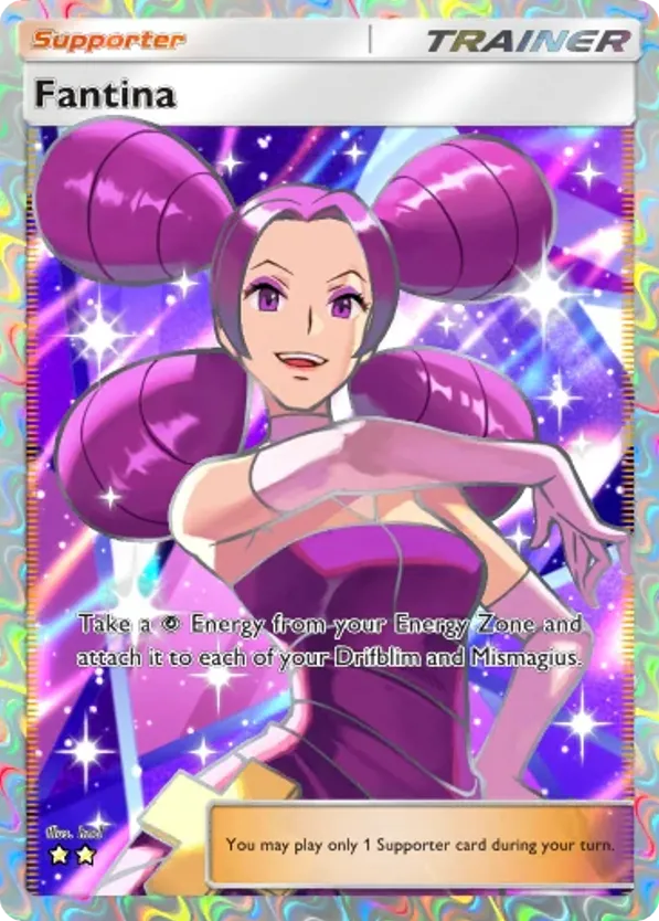 Fantina card front
