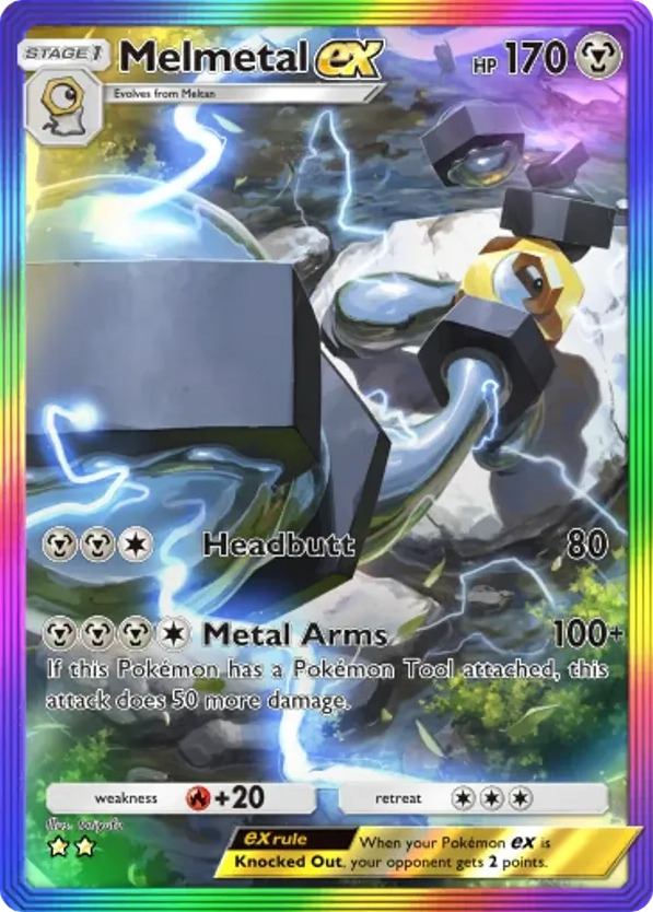 Melmetal ex card front