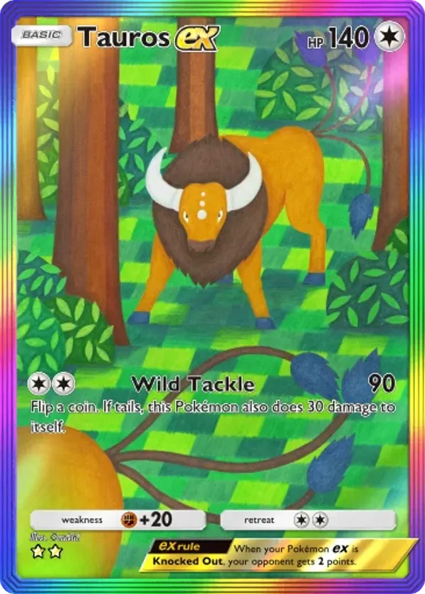 Tauros ex card front