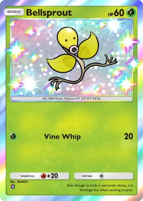 Bellsprout card front