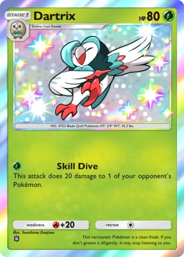 Dartrix card front