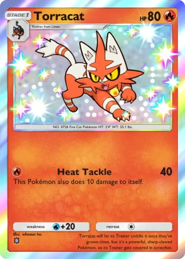 Torracat card front