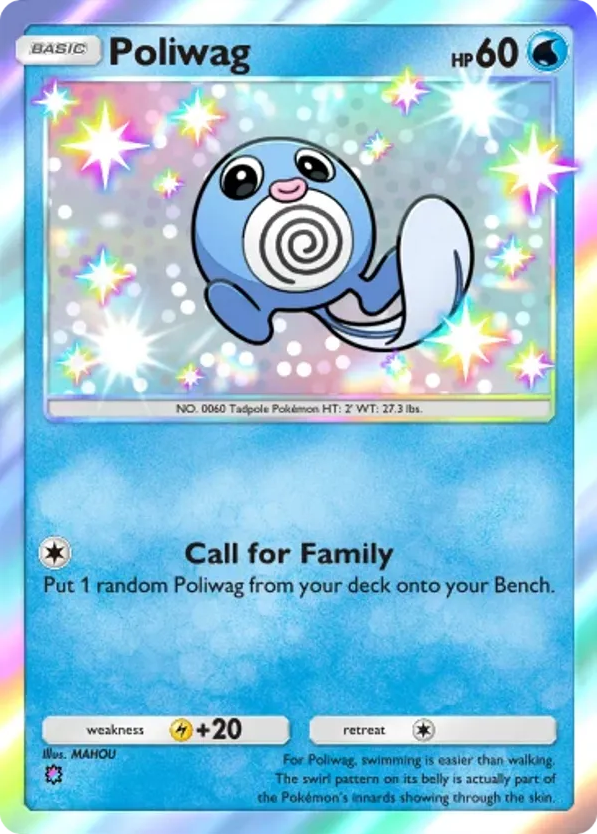 Poliwag card front