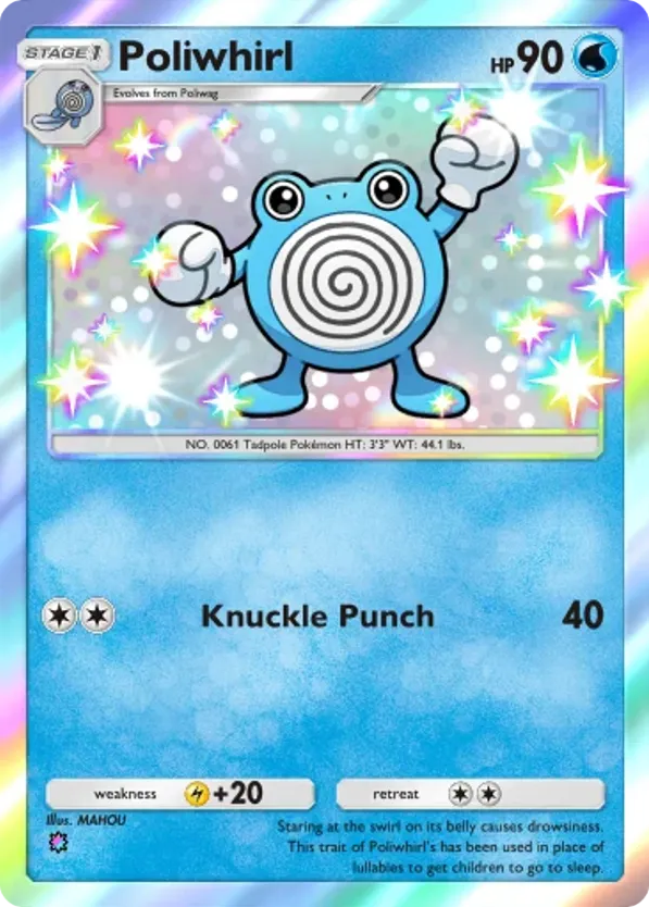 Poliwhirl card front