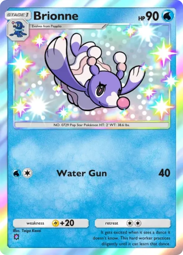 Brionne card front
