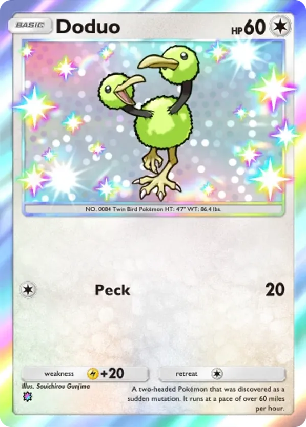 Doduo card front