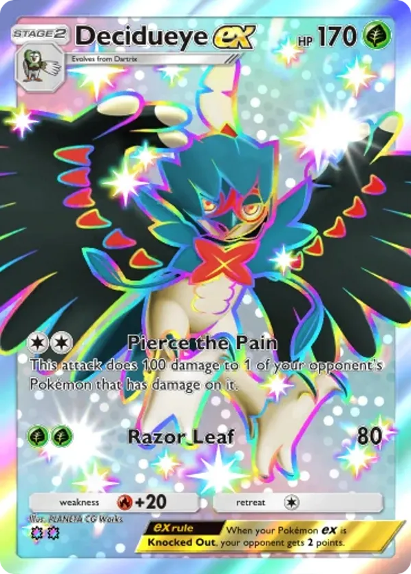 Decidueye ex card front