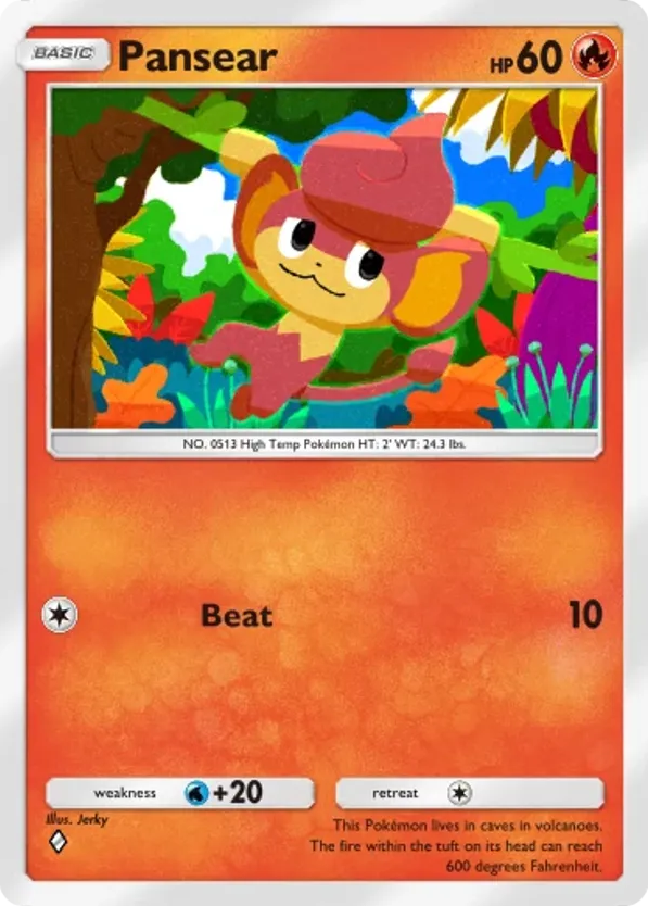 Pansear card front